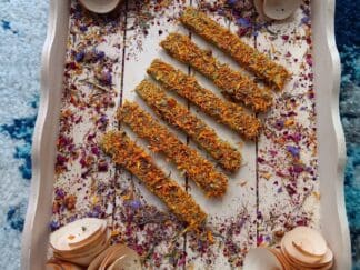 Calendula Floral Hay Bar Treat for Rabbit, Gerbil, Hamsters, Guinea Pig, Chinchillas & Other Small Rodent 2