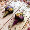 Floral Ice Cream Sccop and Cone Treat for Rabbit, Gerbil, Hamster, Guinea Pigs and Other Small Rodent