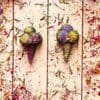 Floral Ice Cream Sccop and Cone Treat for Rabbit, Gerbil, Hamster, Guinea Pigs and Other Small Rodent
