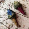 Floral Ice Cream and Cone Treat for Rabbits, Gerbil, Hamster, Guinea Pigs & Other Small Rodent