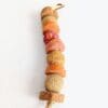 Timothy Hay Floral Grass Ball & Fruit Mix Hanging Treat For Rabbit , Chinchilla, Hamster, Guinea Pig and Small Animal