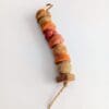 Timothy Hay Floral Grass Ball & Fruit Mix Hanging Treat For Rabbit , Chinchilla, Hamster, Guinea Pig and Small Animal