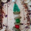 Hanging Christmas Timothy Hay and Rattan Rabbit Treats