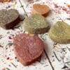 Multi Colored Hearts Treat for Rabbits, Gerbil, Hamster, Guinea Pigs and Other Small Rodents