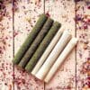 Sweet Bamboo Stick and Hay Stick Chew Treat for Rabbits, Gerbils, Hamster, and Guinea Pigs