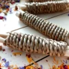 Seagrass Bamboo Sticks Twist Chew Treat. Rabbit Treat, Chinchilla Treat, Hamster Treat, Guinea Pig Treat, Gerbil, Rat and Small Animal Treat