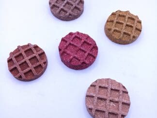 Timothy Hay Assorted Waffle Treat for Rabbit, Chinchilla, Hamster, Guinea Pig and Small Animals.