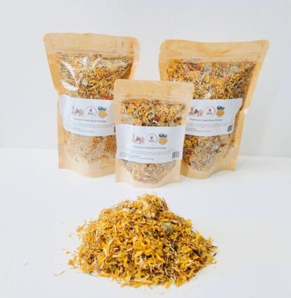 Enriching Your Small Pet's Diet with Calendula Forage: Perfect Rabbit, Chinchilla, Hamster, Guinea Pig