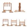 Interactive Wooden Dog Snack Dispenser Feeder Puzzle Toy - Image 3