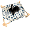 Luxury Hammock Pet Bed: Where Comfort Meets Style. Suitable for Rabbit, Small Dogs, Puppies and Cat.