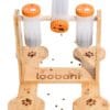 Interactive Wooden Dog Snack Dispenser Feeder Puzzle Toy - Image 5